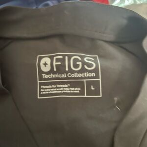 FIGS Black Technical Jacket